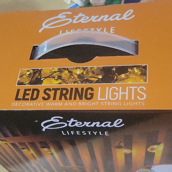 Warm LED String Lights - Picture 2 of 7